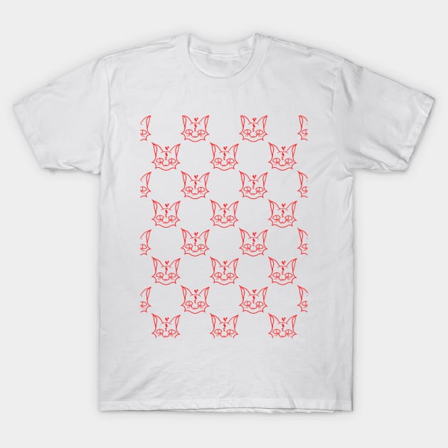 Cats everywhere T-Shirt by URVIK'S CAT STORE